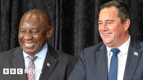 South Africa’s President Ramaphosa moves to avert coalition row – MASHAHER