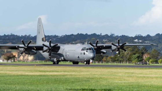 New Zealand Air Force receives first Super Hercules cargo plane – MASHAHER