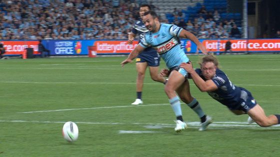 Braydon Trindall awarded penalty try, Cronulla Sharks vs North Queensland Cowboys semi-final, video – MASHAHER