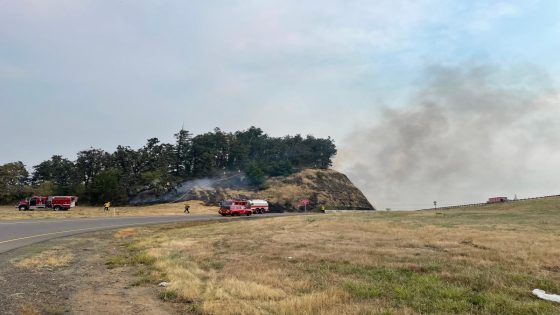 52-year-old man arrested for lighting fires along Interstate 5 south of Eugene – MASHAHER