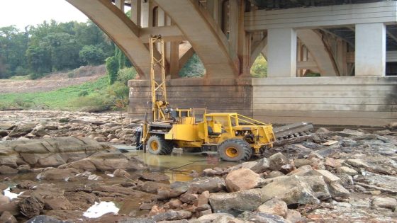 I-26 Connector French Broad drilling platforms to be installed later this month – MASHAHER