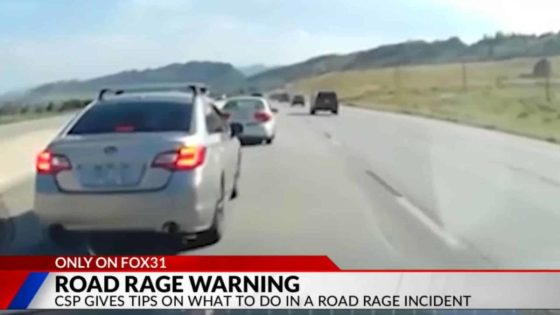 Dashcam Captures Road Rage Near Denver – MASHAHER