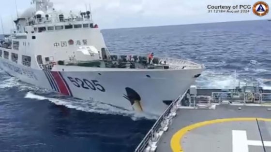 US condemns China for ‘dangerously’ ramming coast guard boats – MASHAHER