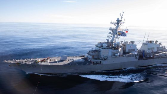 The US Navy sacked a destroyer captain after a persistent steering problem led to a Middle East near-miss – MASHAHER