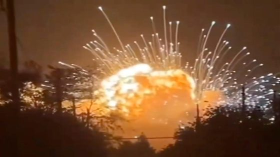 Video shows enormous explosion at Russian ammunition depot that Ukraine says housed munitions from North Korea – MASHAHER