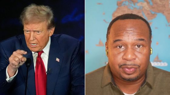 comedian Roy Wood Jr weighs in on Trump’s pet-eating claim – MASHAHER