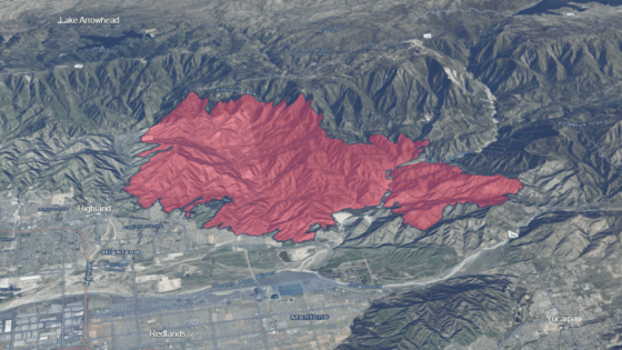 3D map offers a unique view of California’s Line Fire – MASHAHER