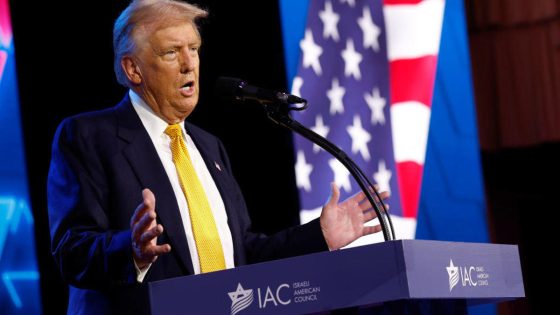 Trump rails against Jewish Americans who don’t vote for him in speech focused on antisemitism – MASHAHER