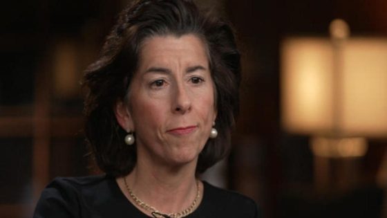 Commerce Secretary Gina Raimondo: The 60 Minutes Interview – MASHAHER