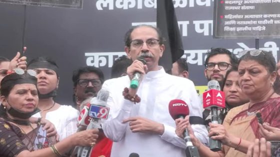 “Collapse Of Shivaji Statue Insult To Maharashtra”: Uddhav Thackeray – MASHAHER