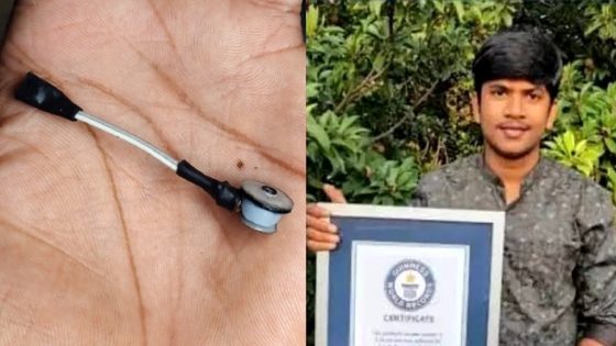 Indian student reclaims Guinness record with world’s smallest vacuum cleaner – MASHAHER