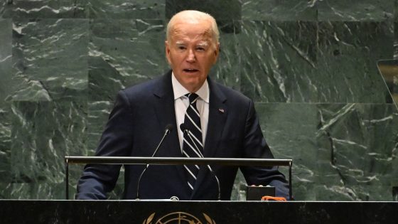 Biden reflects on leaving 2024 race, mixed foreign policy legacy in final UNGA speech – MASHAHER