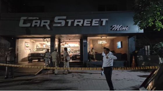 20 Rounds Fired At Delhi Car Showroom, Shooters’ Note Reads “Bhau Gang, Since 2020” – MASHAHER