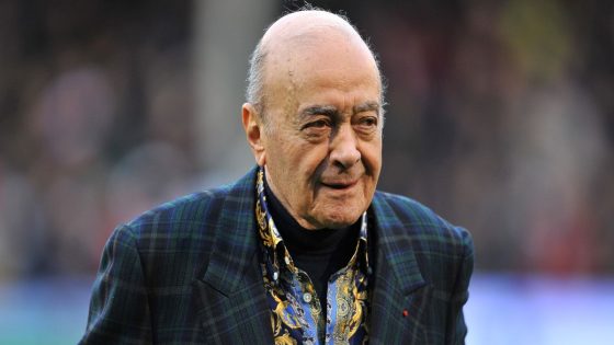 Mohamed Al Fayed accused of rape by five women when they worked at Harrods – MASHAHER