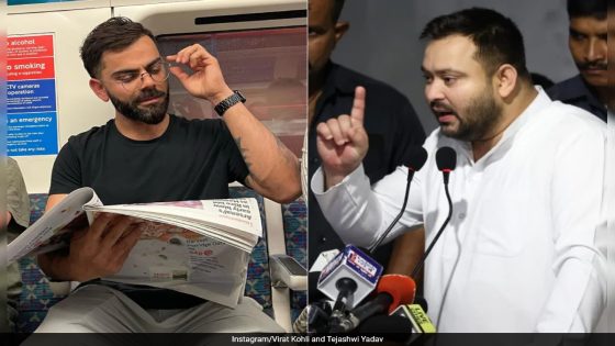 “Virat Kohli Played Under My Captaincy”: Politician Tejashwi Yadav – MASHAHER