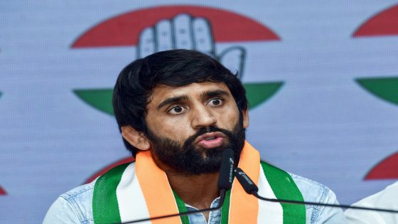 Bajrang Punia Receives Threat Message Days After Joining Congress, Probe On – MASHAHER