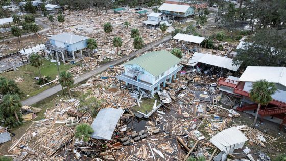 Drone video shows Hurricane Helene’s path of destruction – MASHAHER