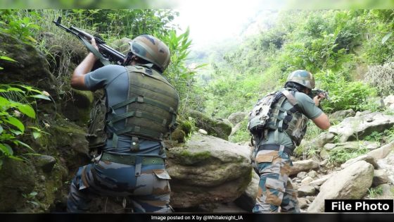 2 Soldiers Killed In Action In J&K, 2 Terrorists Shot Dead In Another Op – MASHAHER