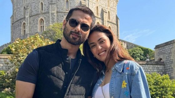 Shahid Kapoor’s heartfelt birthday note for Mira Kapoor: She lights up my heart – MASHAHER