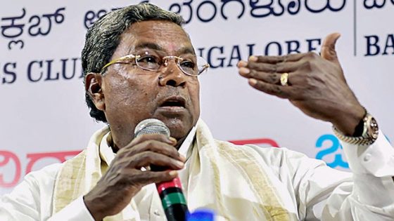 Big Setback For Siddaramaiah In Court – MASHAHER