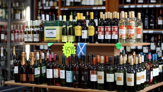 Minimum alcohol unit price increases by 30% in Scotland | UK News – MASHAHER