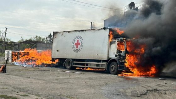 Three Red Cross workers killed after aid vehicles ‘attacked’ by Russia, officials say | World News – MASHAHER