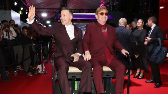 Sir Elton John makes first public appearance since revealing ‘limited vision’ | Ents & Arts News – MASHAHER