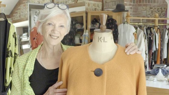 Fashion designer Jean Pallant reunited with long-lost garment after Oxfam charity shop find | UK News – MASHAHER