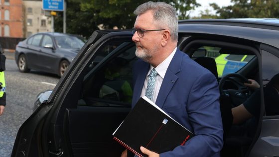 Former DUP leader Jeffrey Donaldson denies historical sex abuse charges | UK News – MASHAHER