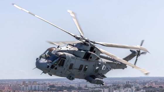 Royal Navy service member dies after helicopter ditches in Channel | UK News – MASHAHER