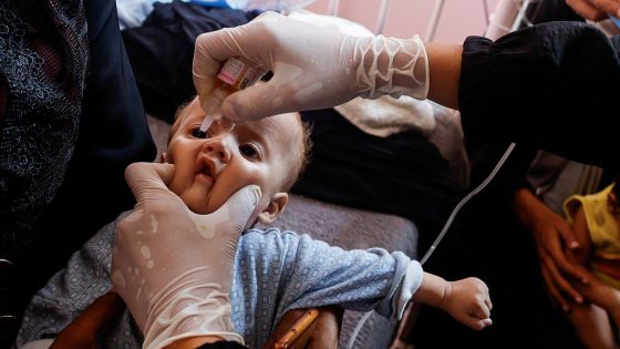 Polio vaccination under way in Gaza – as medics say more killed in Israeli strikes | World News – MASHAHER