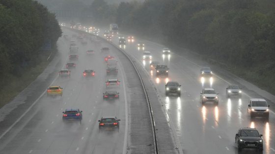 UK weather: Met Office amber warning for heavy rain in force for millions in England | UK News – MASHAHER