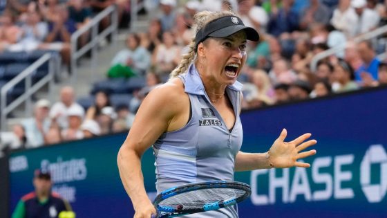 Yulia Putintseva apologises to ball girl after ‘terrible behaviour’ at US Open | World News – MASHAHER