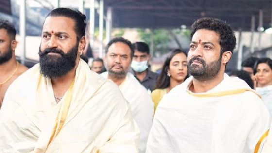 Jr NTR, Rishab Shetty's temple tour – MASHAHER