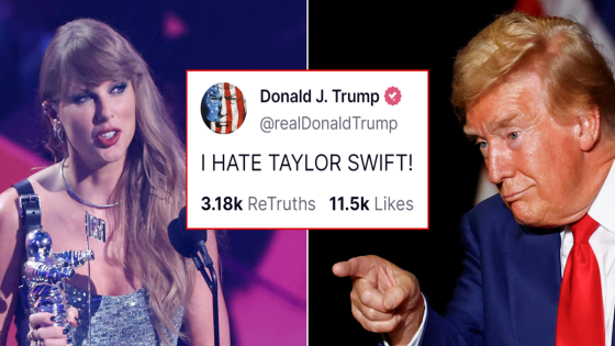 Donald Trump lashes out as he launches into all-caps attack on US pop star: ‘I hate Taylor Swift!’ – MASHAHER