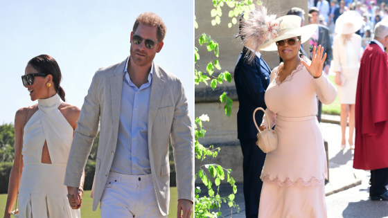 Meghan Markle speech awkwardly interrupted by Oprah Winfrey after she arrived late – MASHAHER