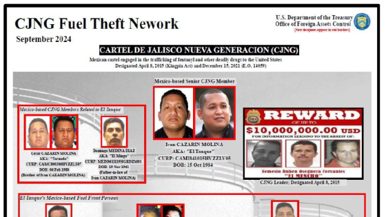 Man dubbed “The Tank” accused by U.S. of leading fuel theft ring for ruthless Mexico cartel – MASHAHER