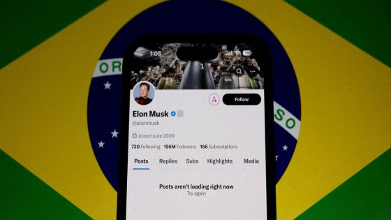 Elon Musk suffers another blow in Brazil as Supreme Court seizes $3m from X and Starlink bank accounts – MASHAHER