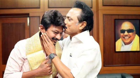 Another ‘son rise’ in Tamil Nadu as Udhayanidhi becomes father MK Stalin’s deputy – Tamil Nadu News – MASHAHER