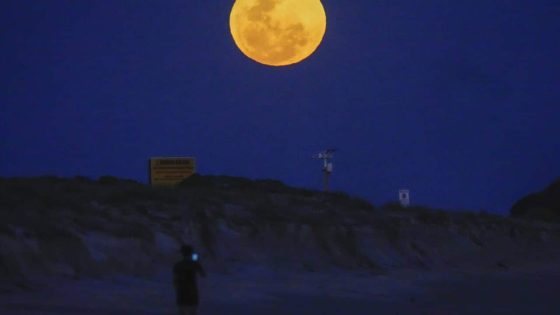 Supermoon in Australian skies: In pictures – MASHAHER