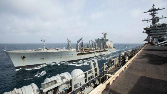 U.S. Navy Big Horn runs aground off Oman as replenishment vessel supports USS Lincoln strike group – MASHAHER