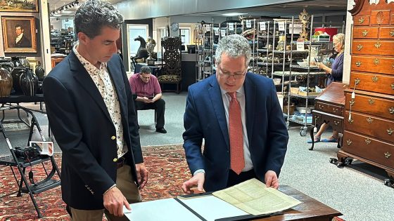 A rare 1787 copy of the US Constitution is up for auction – MASHAHER