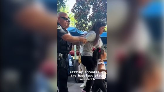 Woman arrested at Disneyland for failing to show ID: video – MASHAHER