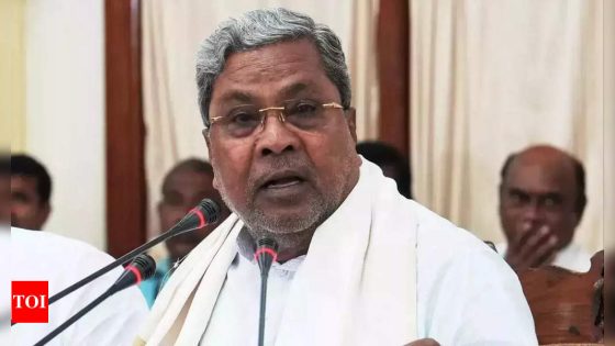 Muda agrees to take back plots allotted to Siddaramaiah’s wife | India News – MASHAHER