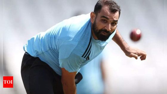 Mohammed Shami rehab on track, likely to return for New Zealand Tests | Cricket News – MASHAHER