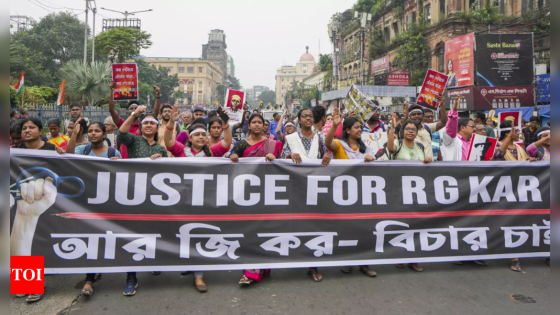 RG Kar case: Doctors take out protest march on Mahalaya in Kolkata | India News – MASHAHER