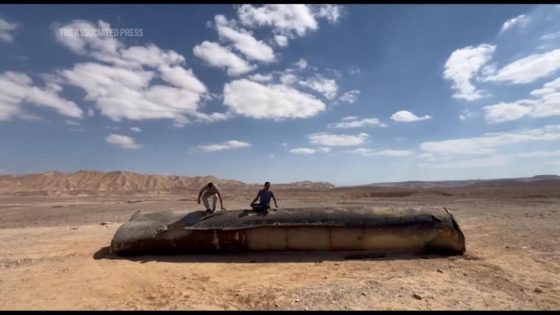 Fragments of Iranian missile found in southern Israeli desert – MASHAHER