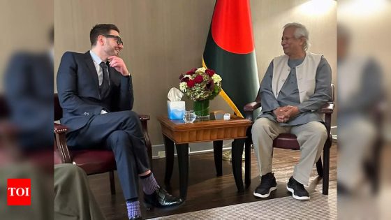 Muhammad Yunus: Alex Soros meets Muhammad Yunus: How is Bangladesh’s interim chief connected to Soros family | World News – MASHAHER