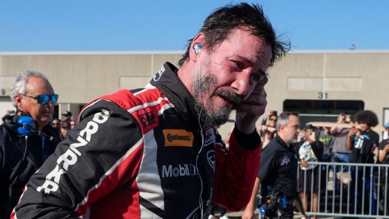 Actor Keanu Reeves spins car, finishes 25th in racing debut – MASHAHER