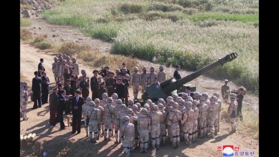 North Korean leader watches artillery firing exercise – MASHAHER